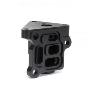 Honda S2000 VTEC Solenoid Housing - Skunk2 Racing - Black Series Billet - Black Anodized - `00-`09